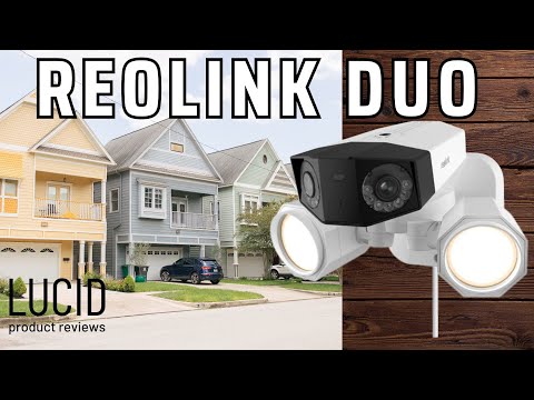 REOLINK 4K PoE Duo Floodlight Camera 180 Degree Angle - Informative Review & Demos
