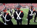 The Ohio State University Marching Band Trumpet Headcam - Western Kentucky - El Matador