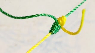 Как связать 2 лески вместе