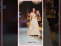 Disha Patani Lights Up The Ramp In A Plunging Neckline Blouse And Pastel Lehenga SBB Xtra Shorts
