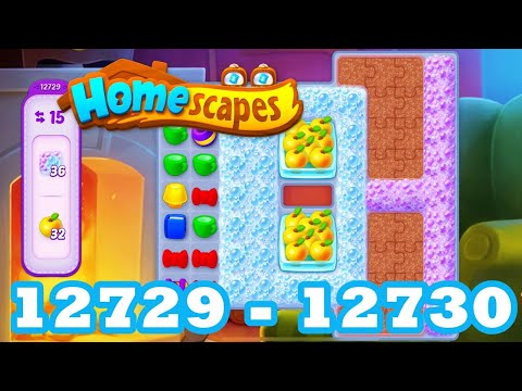 Homescapes Level 12729 - 12730 HD 3 - match puzzle Gameplay | android | IOS | GameGo Game