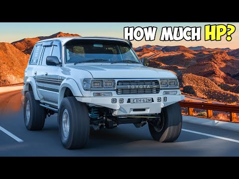 Turbo Barra 80 Cruiser is finally finished! Tuning on the Dyno