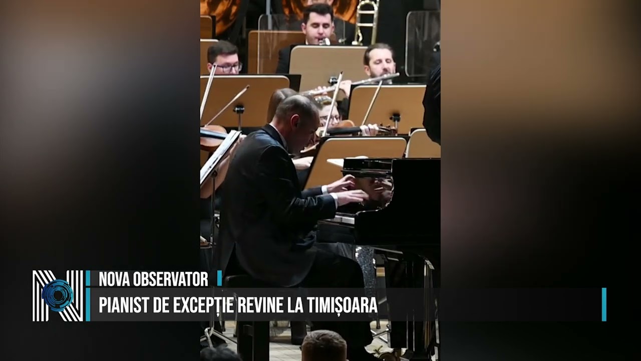 Pianist de excepție revine la Timișoara