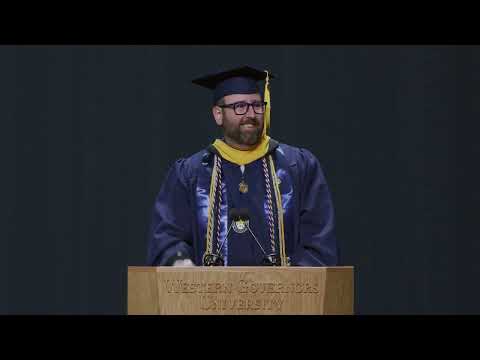 WGU 2023 Convocation in Las Vegas - Graduate Speaker Brady McNulty