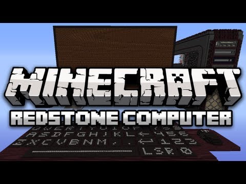 Insane Redstone Computer in Minecraft!!