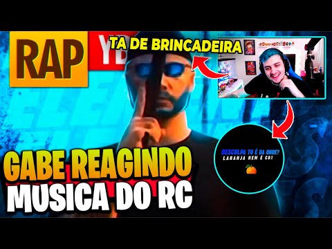 GABE REAGINDO A MÚSICA DO RC - No estilo RC - É o chefe - yuri black - GTA RP ELEMENTS