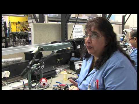 VisualFactory in use at Esterline Racal Acoustics