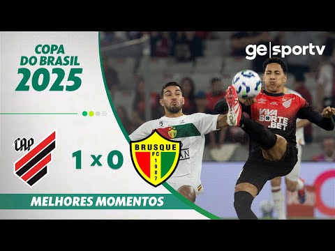 Gols e lances de Athletico Paranaense x Brusque