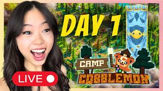 🔴CAMP COBBLEMON DAY 1 (Camp Wooper) - LIVE🔴