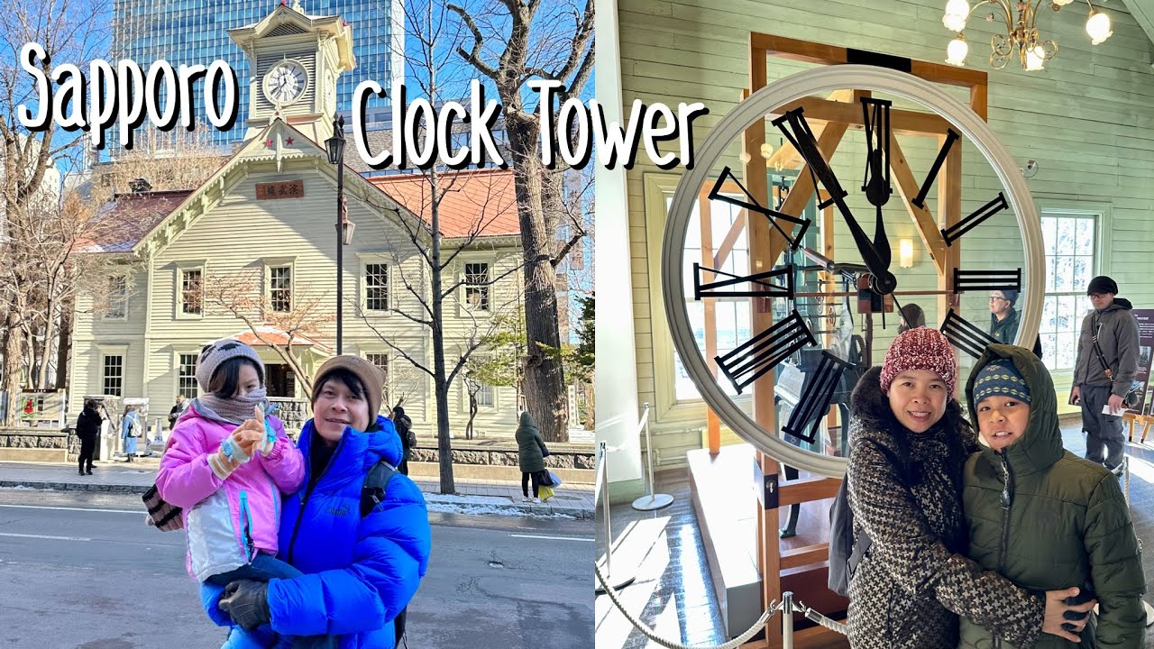 Embark on an enchanting walking tour of the historic Sapporo Clock Tower.