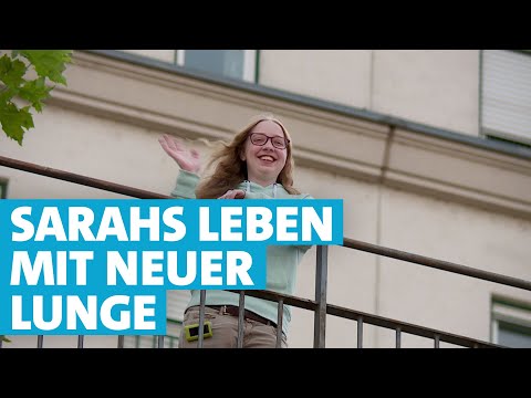 Nach Lungentransplantation – Sarah kämpft sich zurück ins Leben