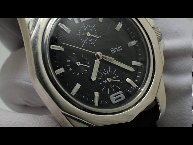 Чоловічий срібний годинник 0562 Відео огляд