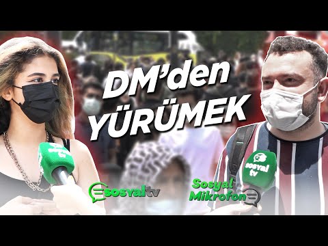 DM'den Yürümek - Son Gelen Mesajı Sorduk | Sosyal Mikrofon