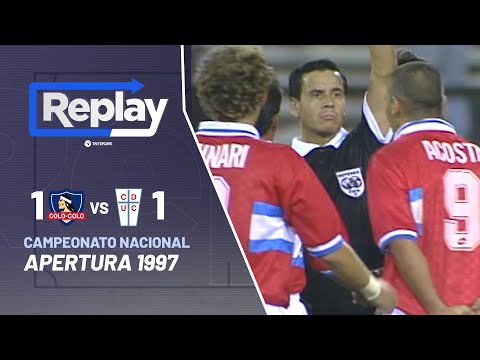 TNT Sports Replay Histórico |  Colo-Colo 1 - 1 U. Católica | Apertura 1997