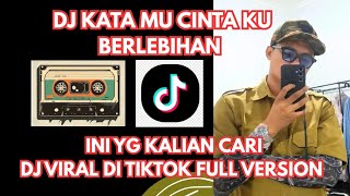 Download lagu Dj katamu cintaku berlebihan 2025 full, cocok buat kerja dan di mobil #remix #akutakut #kadeshoho mp3