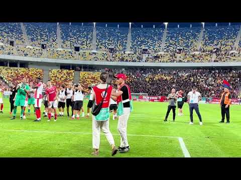 Momente deosebite la finalul partidei Dinamo-FCSB