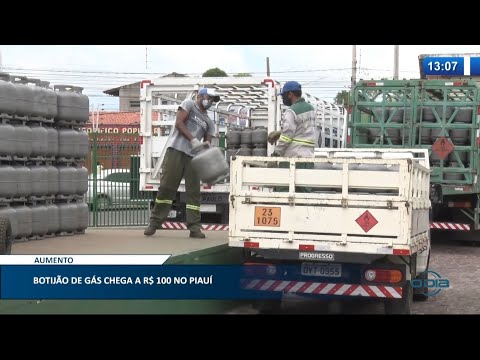 Gás tem novo reajuste e chega a R$ 100 no Piauí 15 02 2021