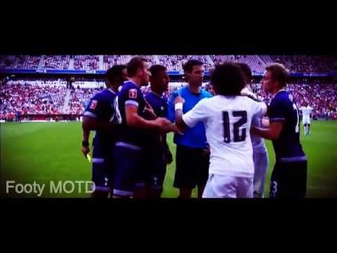 Real Madrid vs Tottenham Hotspur - Spat btw Sergio Ramos & Harry Kane 04/08/2015 HD