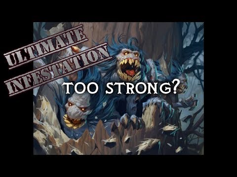 Ultimate Infestation OP? | Hearthstone Knights of the Frozen Throne