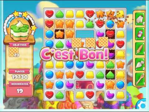 Cookie Jam - LEVEL 1296 -- ( No booster ) GAMES