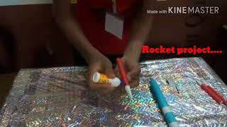 preview picture of video 'Paper rocket project [ Agrawal coaching institute ]'