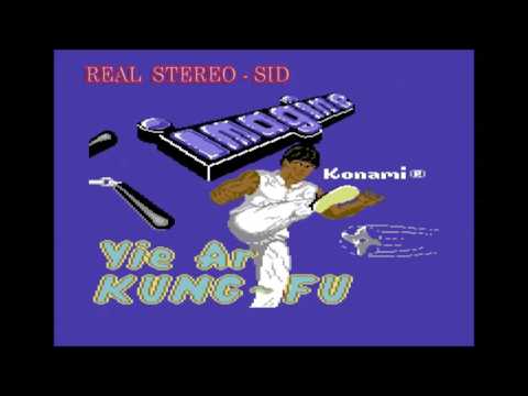 Yie Ar KUNG-FU Main Theme (Real C64 STEREO SID)