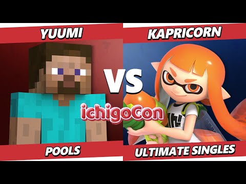 IchigoCon 2025 - Yuumi (Steve) Vs. Kapricorn (Inkling) Smash Ultimate - SSBU