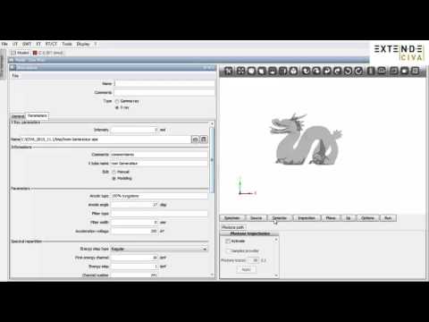 CIVA RT - 3D CAD Specimen Radiography