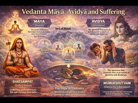 edānta: Māyā, Avidyā, and the Roots of Suffering