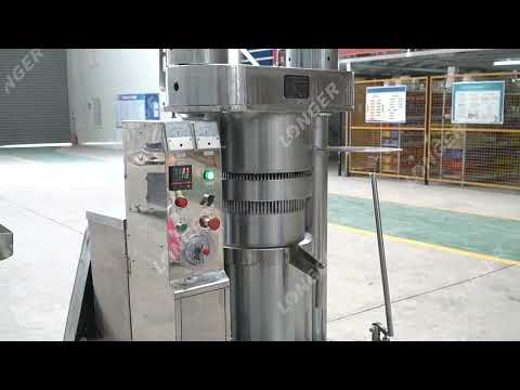 Hydraulic Cocoa Butter Press Machine Small Capacity