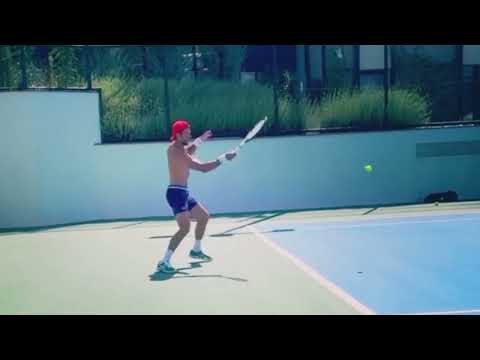 Novak Djokovic INTENSE Tennis Practice for Grand slam