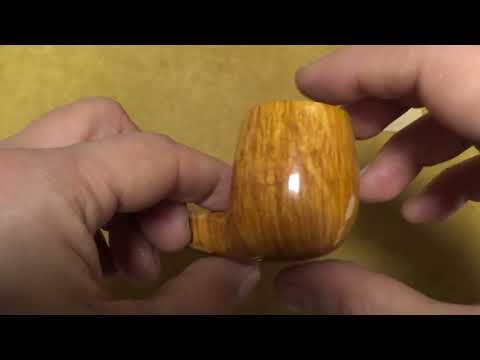 Pipa Il Ceppo gruppo 4 con vera in argento -  Quarter Bent Billiard - CE177