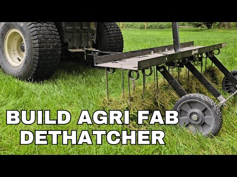 How to Assemble an Agri-fab Tow Behind Dethatcher