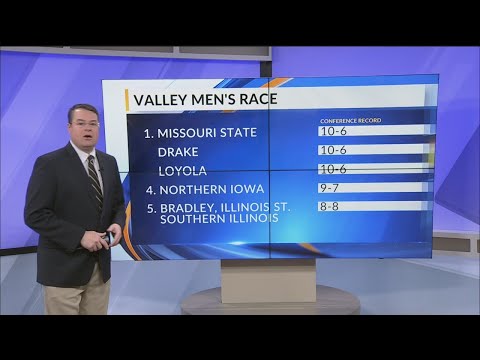 Missouri State Men's Basketball Tied for First Place