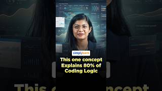 This One Concept Explains 80% Of Coding Logic | Must Know For Beginners | #Shorts | #Simplilearn
