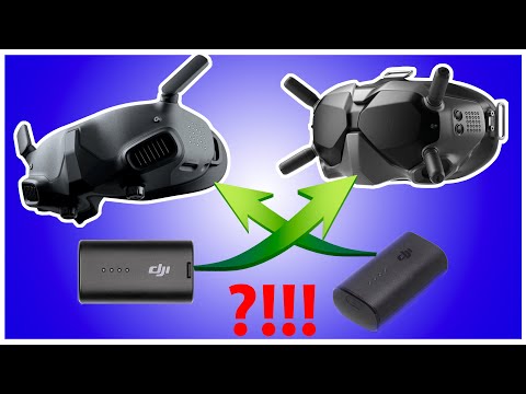🚨🔥 Goggles V2 VS DJI Goggles 2 | Can you swap batteries? 🌞🌟🔥😍 #bilumedia #djigoggles #djigoggles2