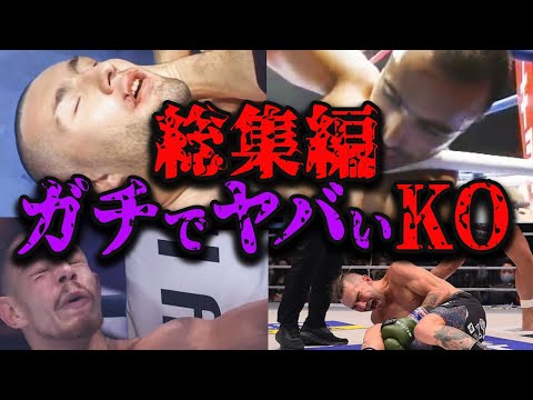 【総集編】何度見てもヤバすぎる衝撃のKO集【格闘技】