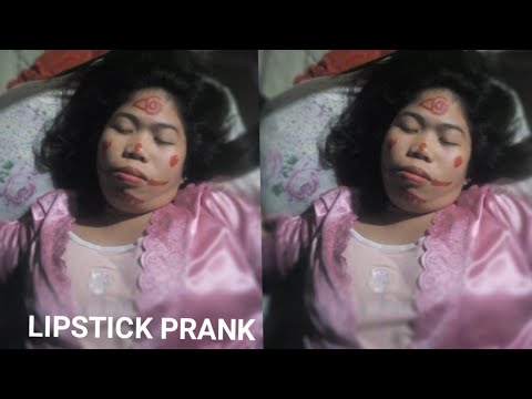 Lipstick prank..challenge accepted