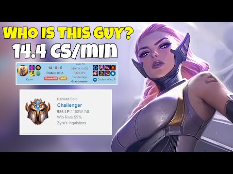 Rank 1 Kayle Makes Challenger Literally Look Like Bots