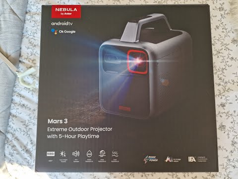 Anker Nebula Mars 3 Outdoor Projector - Hands-On Review!!