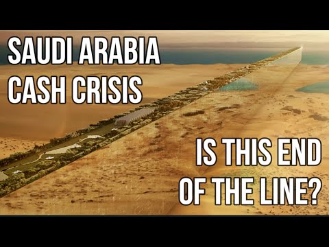 SAUDI ARABIA Cash Crisis: Neom Development & The Line Look Doomed as Oil Revenue Crashes & GDP Falls