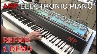 Video thumbnail for Synthchaser #106 - ARP 16 Voice Electronic Piano Repair & Demonstration by Synthchaser