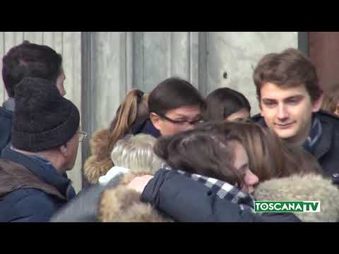 2020-01-18 FIRENZE - IN CENTINAIA AI FUNERALI DI NICCOLÒ BIZZARRI