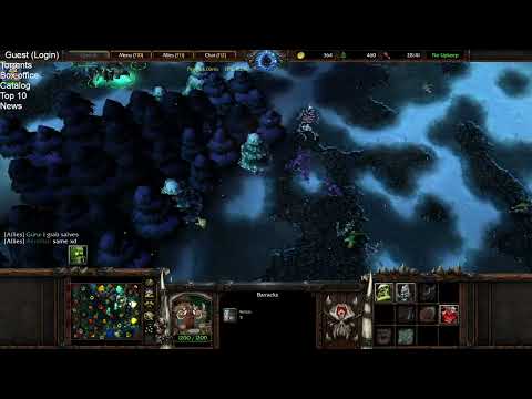 Warcraft 3 4v4 650 Orc domination