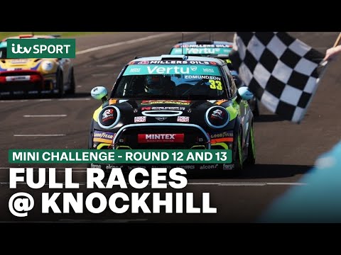 FULL RACES: Mini Challenge - Round 12 and 13 @ Knockhill 2025 | ITV Sport