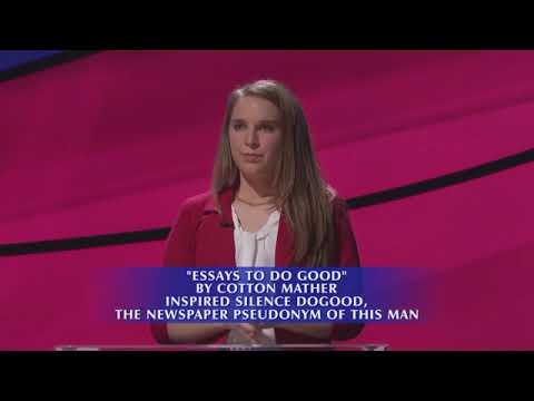 Jeopardy! Teen Tournament Day 4 - Quarter Finals - Final Jeopardy - 6/20/19