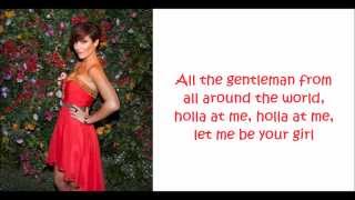 The Saturdays - Gentleman (Lyrics)