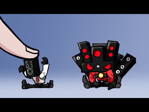 카와이 스키비디 토일렛 애니메이션 3 | Anime Chibi skibidi toilet vs finger animation