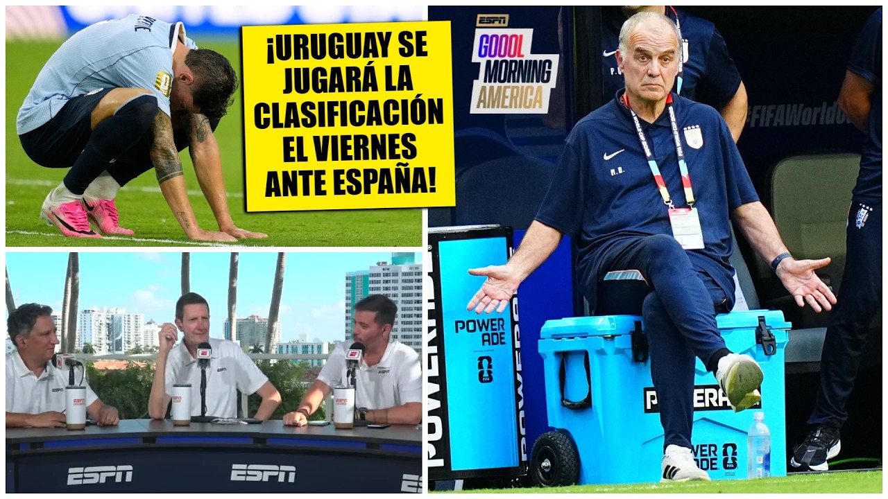 Uruguay le da una cachetada a la ilusión con nuevo empate ¿Se quedó sin identidad? | Goool Morning