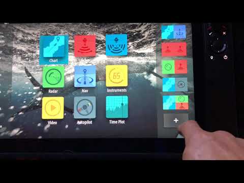 Simrad Halo Radar. Dual Range setup.